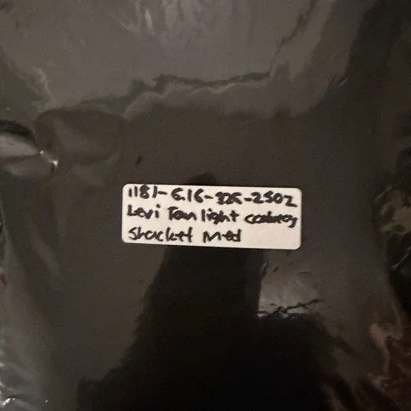 Levi Strauss Mens M Tan Corduroy Plaid Fleece Lined Shacket Shirt Jacket - Picture 8 of 8